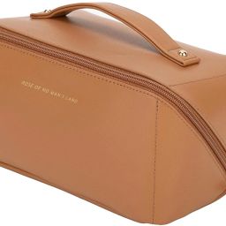 Women Brown Cosmetic Bag-image-1