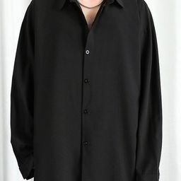 StyleCast Men Spread Collar Solid Cotton Casual Shirt-image-67