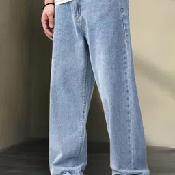 MAAHIT Men Mid-Rise Light Fade Stretchable Jeans-image-23