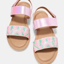 Pantaloons Junior Girls Embellished Mules Flats-picture-25