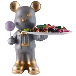 Zart Grey Figurine Showpiece-picture-29
