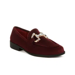 RAG & CO Women PU Loafers-image-48