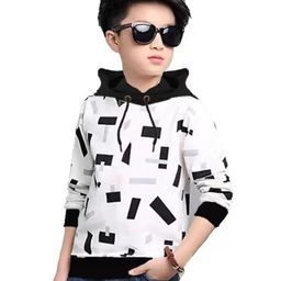 TICOSS Boys Printed Hooded T-shirt-image-10