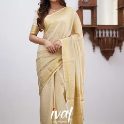 KALINI Woven Design Zari Pure Silk Banarasi Saree-image-44