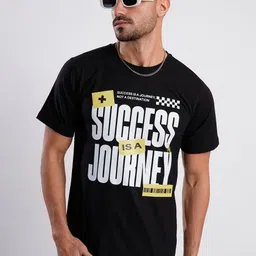 Bene Kleed Men Typography Printed Pockets T-shirt-image-14