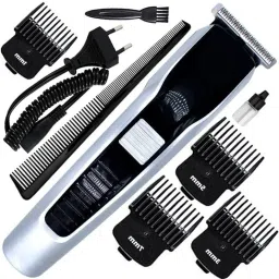 Dazzel Flex Rechargeable Hair Clipper Hair Trimmer Beard Electric Cutter Hair Cutting Machin Fully Waterproof Trimmer 60 minRuntime 4 Length Settings-image-41