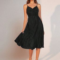 Stylecast X Slyck A-Line Midi Dress-image-56