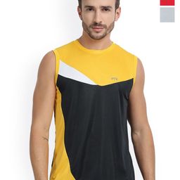 FTX Pack Of 3 Colourblocked Dry-Fit Round Neck Gym Vests 709-1_709-3_709-7-S-image-48