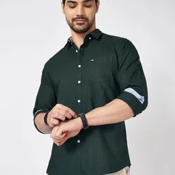 BYFORD by Pantaloons Men Slim Fit Opaque Casual Shirt-picture-38