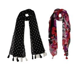 StoleVilla Floral Chiffon Stoles-image-19