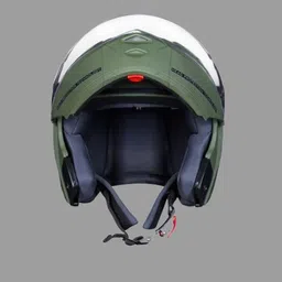 Royal Enfield Graphic Print Open Face Helmet image 3