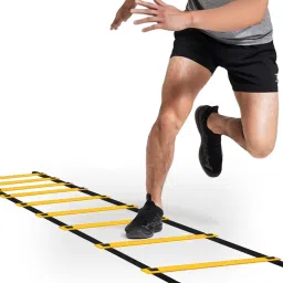 Adjustable ( 3.5 Meter / 7 Rungs ) Speed Ladder For Training , Exercise, Gym and Any Sports Activity Speed Ladder-5