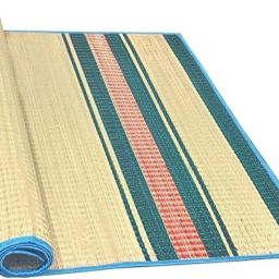 Bamboo, Jute, Nylon, Artificial Grass Chatai Mat-60