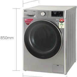 lg 8 kg with Wi-Fi Enabled Fully Automatic Front Load Black image 4