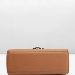 French Connection Textured Structured Satchel Bag image 2