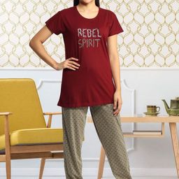 Noty Women Printed Night suit-image-38