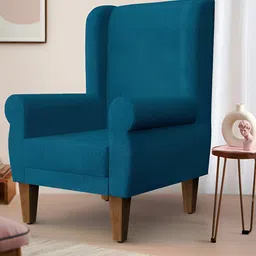 Chumbak Begum Blue WingChair-image-25