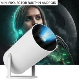 Guggu Smart Projector for Home 4K Support Rotabable Design withApp Netflix,YouTubeQ93 (4500 lm / 1 Speaker / Wireless / Remote Controller) Portable Projector-17