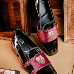 NR By Nidhi Rathi Men Mid-Top Suede Monks-image-99
