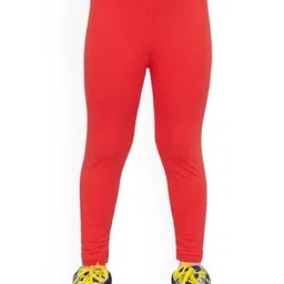 FRENCH KLEIDER Girls Cotton Mid-Rise Churidar-Length Leggings-picture-6