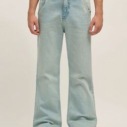 Espanshe Men Flared Mid-Rise Highly Distressed Heavy Fade Jeans-image-26