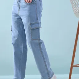 Moda Rapido Men Classic Mildly Distressed Light Fade Jeans-picture-3