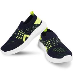 CAFONE Footwear Kids-Unisex Navy Blue Synthetic Casual Shoes-image-58