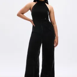 GAP Women Halter Neck Basic Jumpsuit-image-91