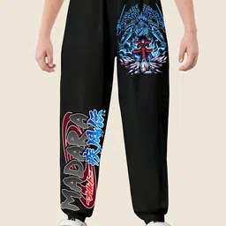 MODARUE Boys Printed Mid Rise Joggers-13