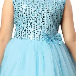 BAESD Net Fit & Flare Midi Dress image 2