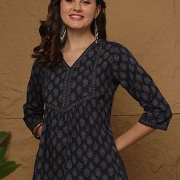 SZN Women Cotton Printed Peplum Tops-picture-36