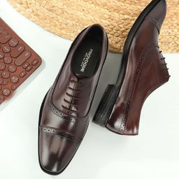 Provogue Men Leather Formal Oxfords-image-68