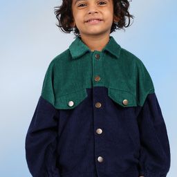 The Tribe Kids Boys Checked Lightweight Outdoor Woven Jacket-image-83