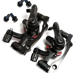 Cycle Disc Brake Caliper Mechanical Front Rear Disk F180/R160 , F160/R140 2pc Bicycle Brake Disk-14