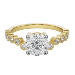 Emori Rufus 18 Kt Glold Diamond Ring 1.27 gm-image-56