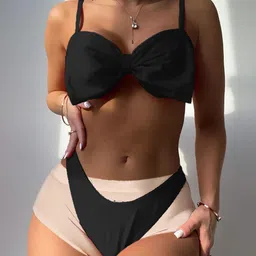 VAGHBHATT Women Swim 2-Piece Bikini Set-image-92
