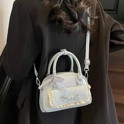 StyleCast x Revolte Solid Baguette Handheld Bag image 5