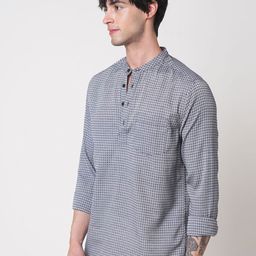 VASTRADO Men Dobby Kurta-image-70