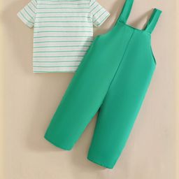 hopscotch 2-Pc Giggle Factory Gear Dungaree Set-picture-9