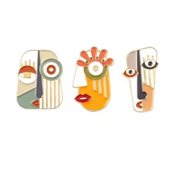 FUREUnisex Multi Brooch-11