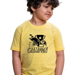 Chombooka Kids Printed Pure Cotton T-shirt-image-21