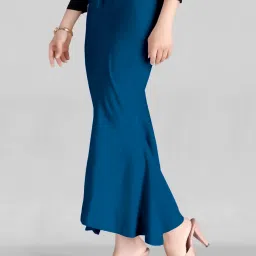 house of common FISH CUT MORPITCH L 2 Lycra Blend Petticoat-image-11