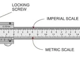 ziodic Micrometer Non-Digital Caliper High Precision Durable Slide Measuring Tool vernier caliper, 0-150 mm (pr26) Vernier Caliper image 4