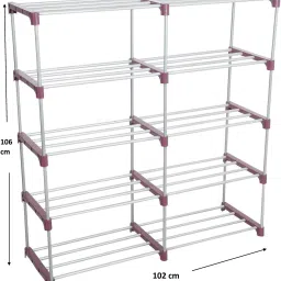 flipkart perfect homes studio Metal Open Book Shelf image 4
