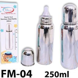 Stainless Steel Feeding Bottle 150ML - Stainless steel-image-21