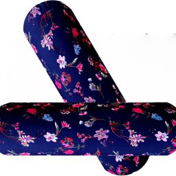 Microfibre Floral Bolster Pack of 2-29