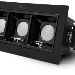 6W Black Finish Square Laser Led Ceiling (Warm White, Pack Of 1) Ceiling Light Ceiling Lamp-47