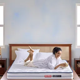 Duroflex Spine Rest Orthopaedic 5" King Medium Firm Memory Foam Mattress (84x72 Inch)-image-5