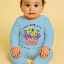 The Peppy Tend Infants Printed Pure Cotton Romper-image-69