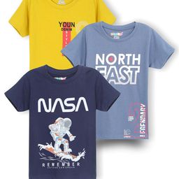 RASPY Boys 3 Printed Pure Cotton T-shirt-picture-17